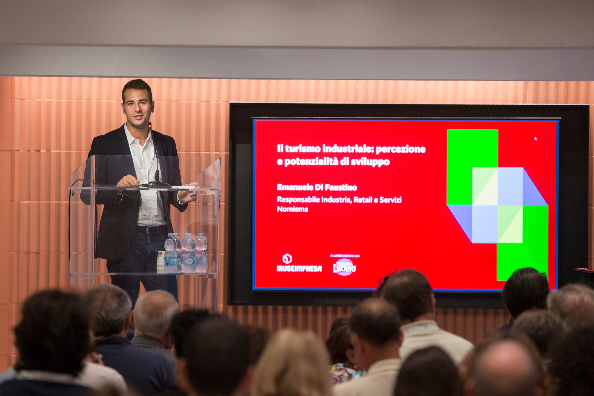 Uno degli interventi al Seminario Museimpresa 2023 